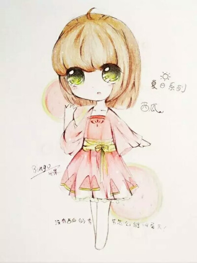 精品手绘^ω^萌萌哒，我给五十个赞