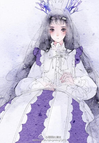 【非原创】会画画的清茗
"你不过我红尘陌路
我不过你笑忘成书."