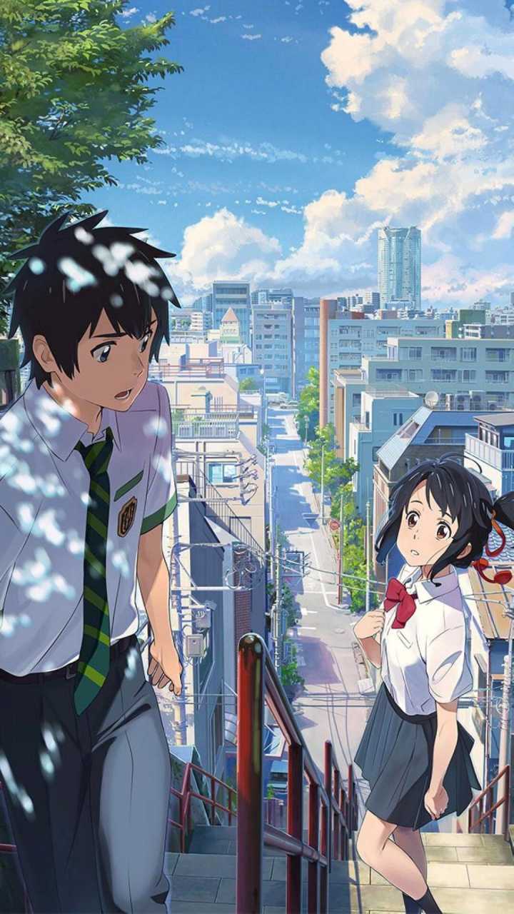 君の名は。
我们是不是在哪里见过？