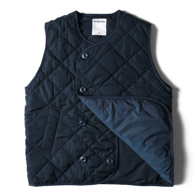 DAKYAM 16AW"CTWK" Vintage Quilted Vest / 复古绗缝马甲 2色入