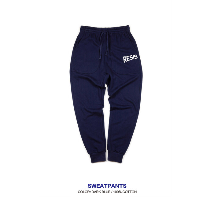 warmtrees 16AW SWEATPANTS 束脚运动裤-藏蓝