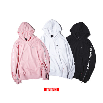 IMPERFECT 16AW COLOURFUL HOODIE 彩虹拉链 男女款连帽卫衣 三色