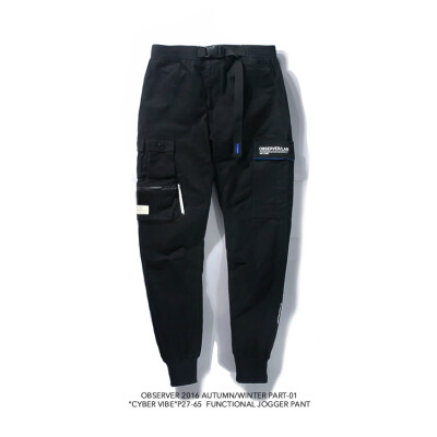 OBSERVER 16AW P27-65 FUNCTIONAL jogger pants 束脚裤 慢跑裤