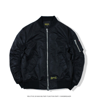 REFLCTIVE MA-1 BOMBER JACKET 空军夹棉飞行夹克棉服外套 两色选