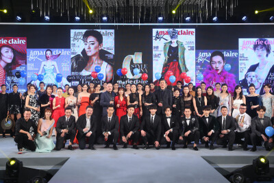 20161209《嘉人Marie Claire》创刊中国14周年
黄景瑜与众明星大合影