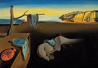 《记忆的永恒》
萨尔瓦多·达利（Salvador Dali），西班牙超现实主义画家和版画家，达利是一位具有非凡才能和想像力的艺术家，以探索潜意识的意象著称。