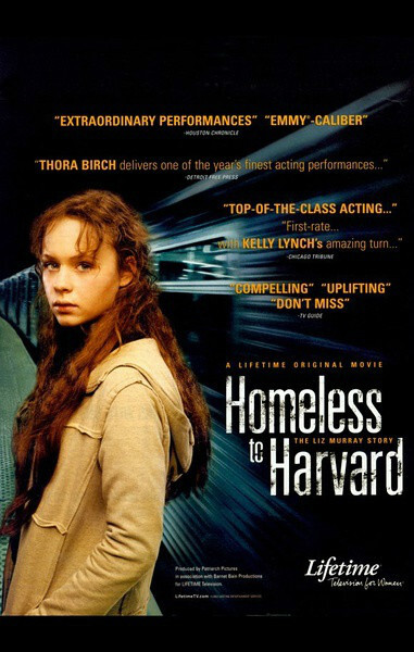 风雨哈佛路（Homeless to Harvard: The Liz Murray Story）是美国一部催人警醒的励志电影。影片由Peter Levi执导，索拉·伯奇（Thora Birch）、迈克·里雷（Michael Riley）等主演。[1]影片介绍了一位生长在纽约的女孩莉斯（Liz）经历人生的艰辛和辛酸，凭借自己的努力，最终走进了最高学府的经历。影片于2003年4月7日在美国上映。