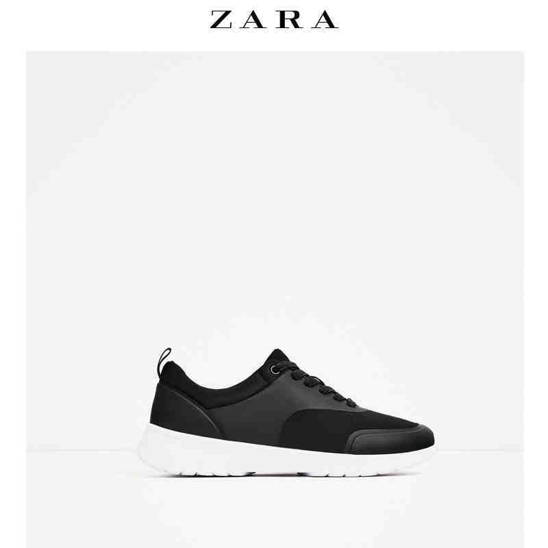 ZARA 女鞋 撞色鞋底运动鞋