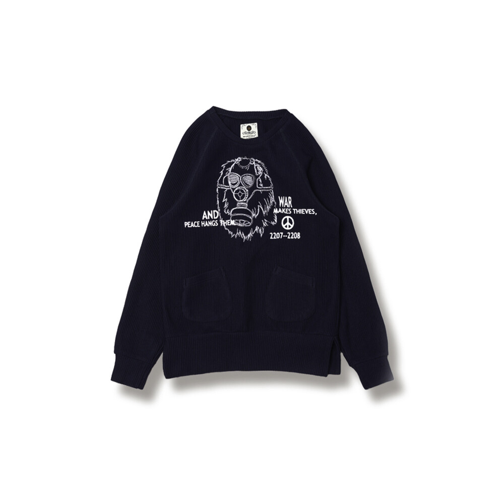 TCA THE CLOTHING ANIMAL 16 AW 谷波棉绒 刺绣 口袋设计机能卫衣