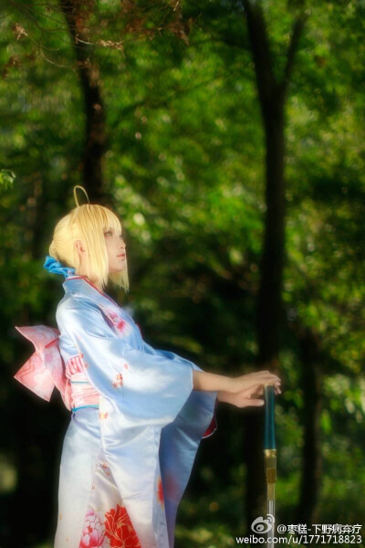 fate cosplay saber