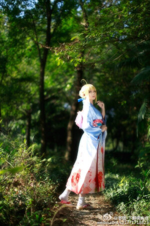 fate cosplay saber