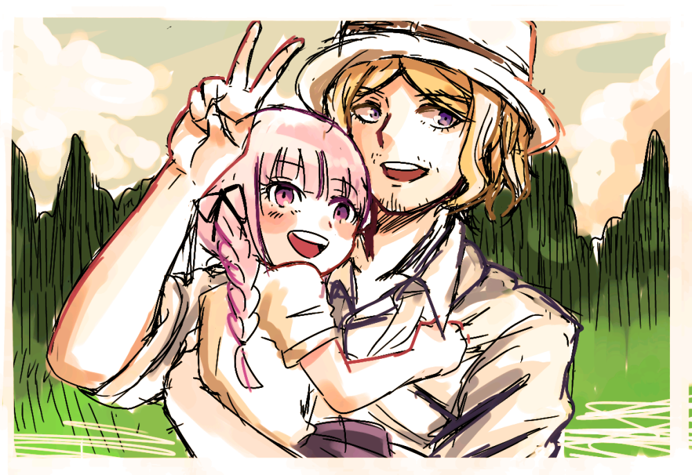 看起来很开心的样子呢黄樱大叔果然还是不希望你死啊