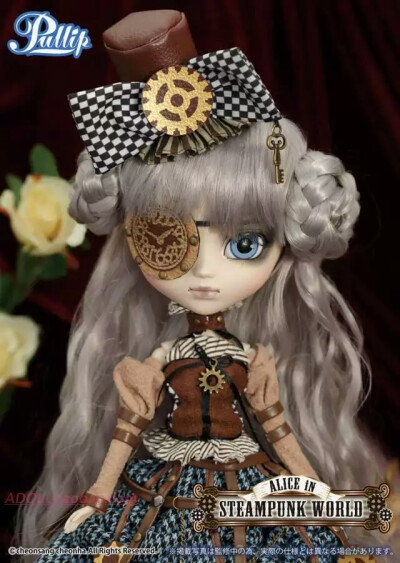 2015年7月 PULLIP Mad Hatter in STEAMPUNK WORLD P-152 特典版是附蒸汽眼罩