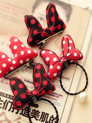 美妮の蝴蝶结 发夹|头绳