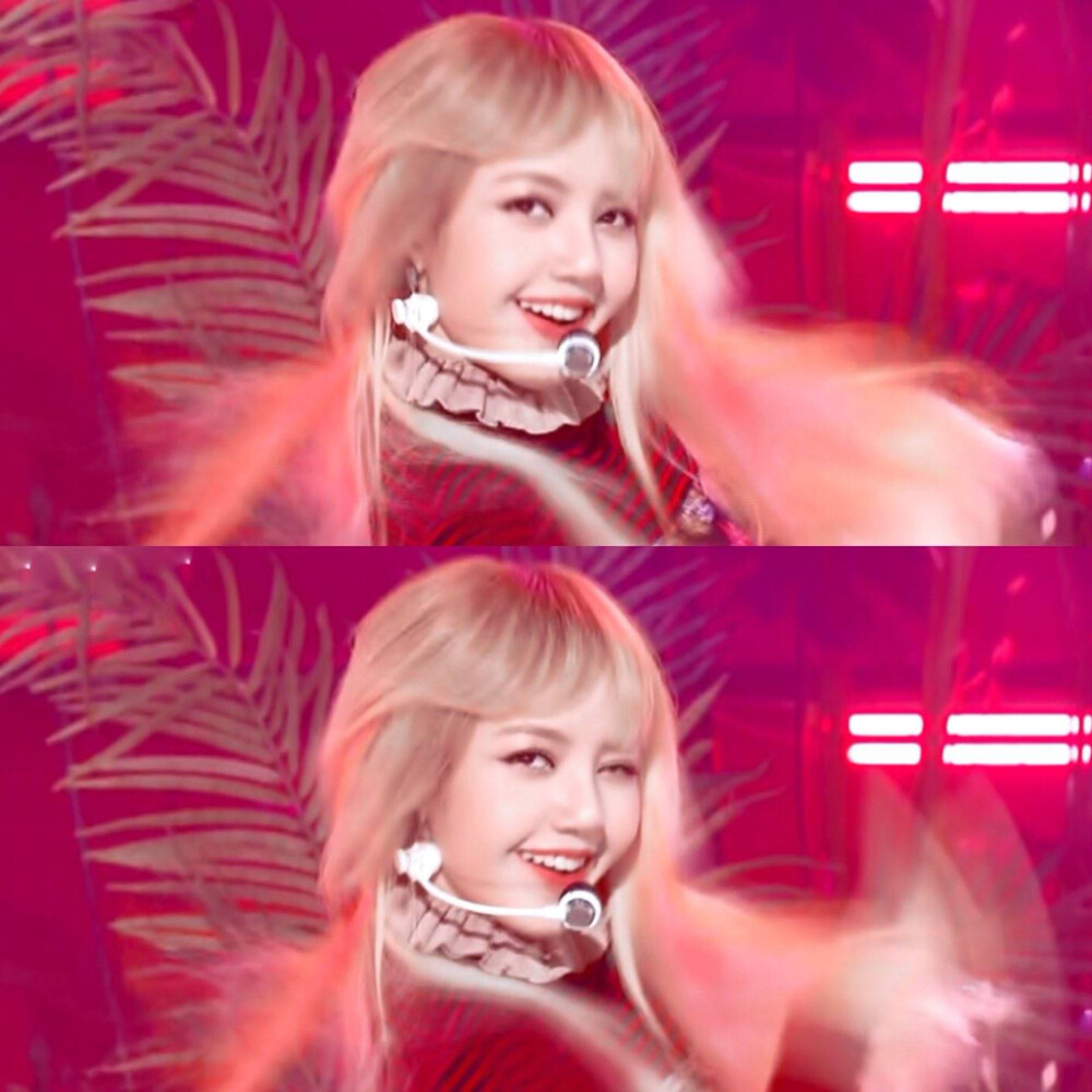 blackpink lisa。 look me，look me now。