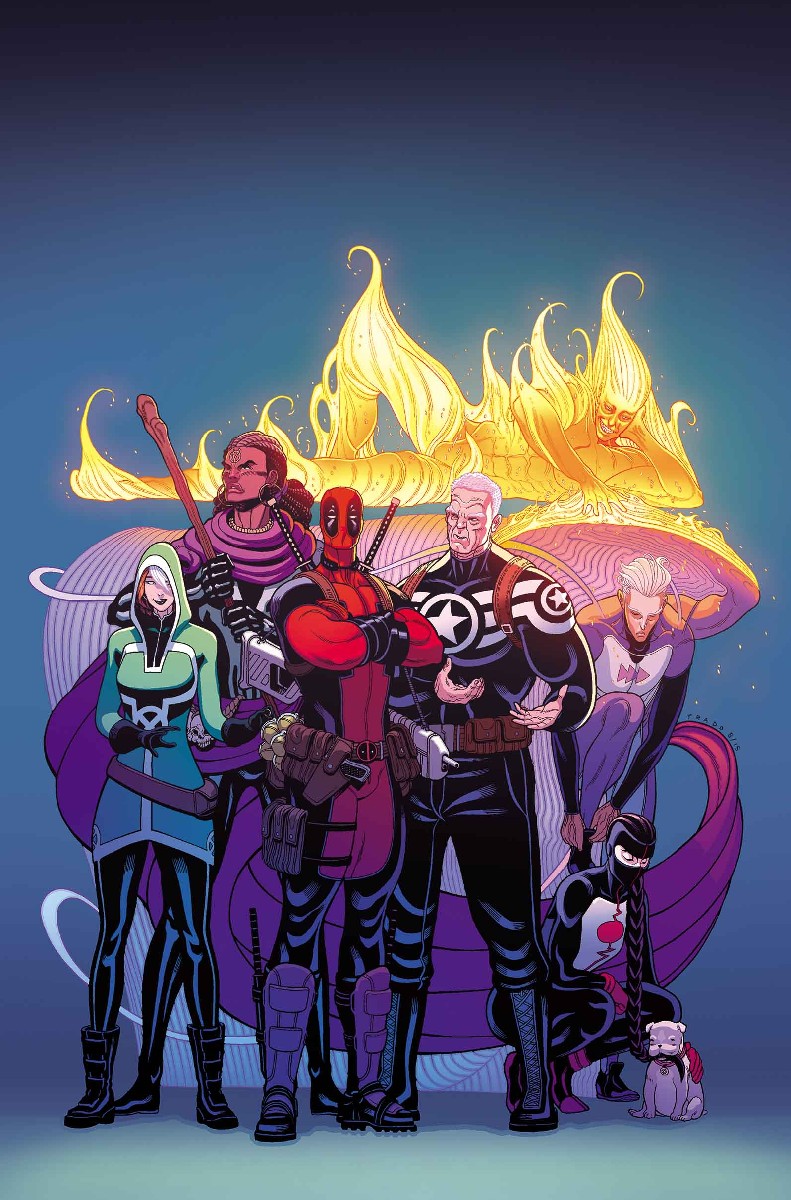 Uncanny Avengers variant cover by Tradd Moore