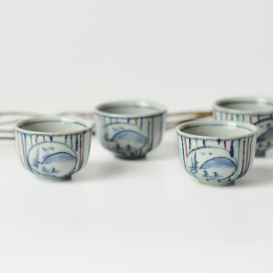 vintage 日本古着店带回80年代  陶瓷 清酒杯 小酒杯 小茶杯