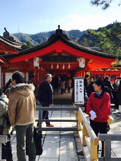 严岛神社入口