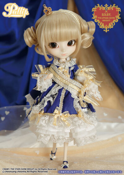 2015年10月 BABY与PULLIP合作款第二弹 深澤 翠×La robe vert bleu royal ver.P-164