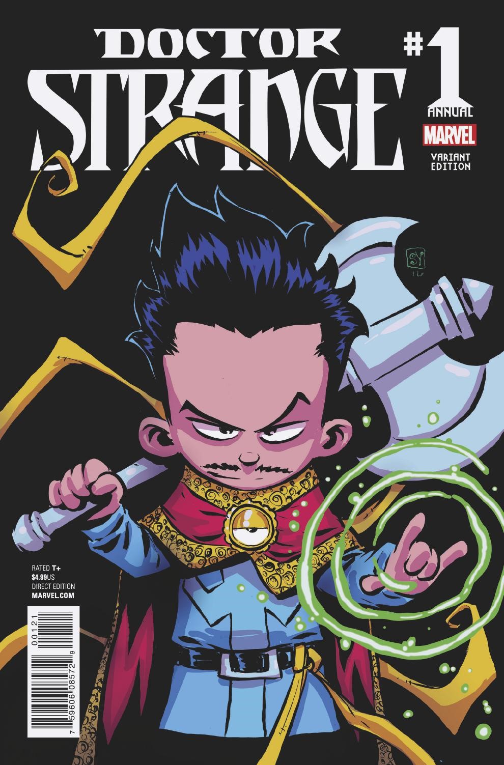 Doctor Strange Annual variant cover by Skottie Young