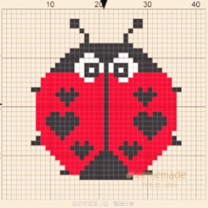 拼拼豆豆图纸    虫虫总动员
瓢虫 蜗牛 蜜蜂 蝴蝶 蜘蛛 毛毛虫 蜻蜓 
拼豆小站 专注分享 - 拼豆图纸 拼豆材料包 拼豆成品