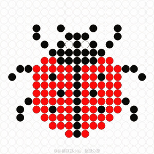 拼拼豆豆图纸    虫虫总动员
瓢虫 蜗牛 蜜蜂 蝴蝶 蜘蛛 毛毛虫 蜻蜓 
拼豆小站 专注分享 - 拼豆图纸 拼豆材料包 拼豆成品