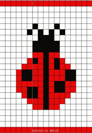 拼拼豆豆图纸    虫虫总动员
瓢虫 蜗牛 蜜蜂 蝴蝶 蜘蛛 毛毛虫 蜻蜓 
拼豆小站 专注分享 - 拼豆图纸 拼豆材料包 拼豆成品