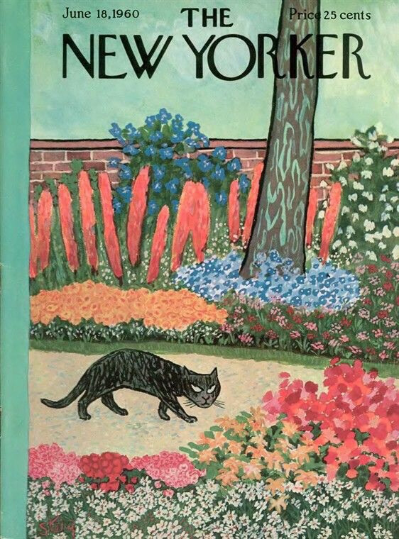 The New Yorker cover by William Steig…