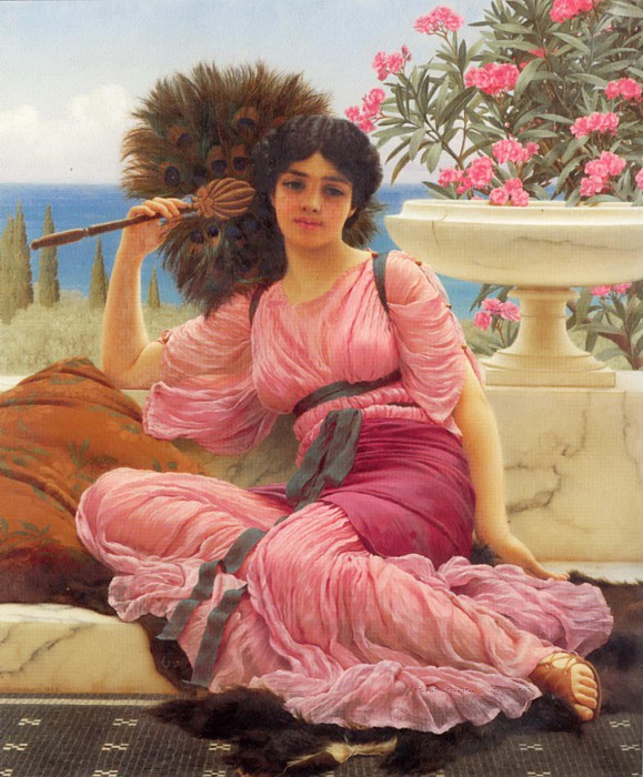 Flabellifera, John William Godward(1861-1922)