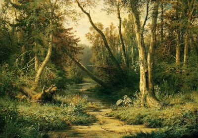 伊万·希什金（Ivan Shishkin）是19世纪俄罗斯的风景画家。伊万·希什金是巡回展览画派和现实主义画派的画家。