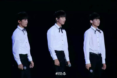 最美不过三人同框