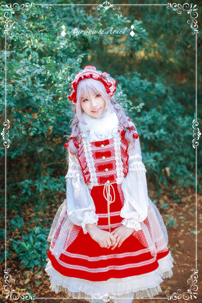 [AA lolita fashion] 冬青园系列 50%羊毛裙/jsk 全款预约