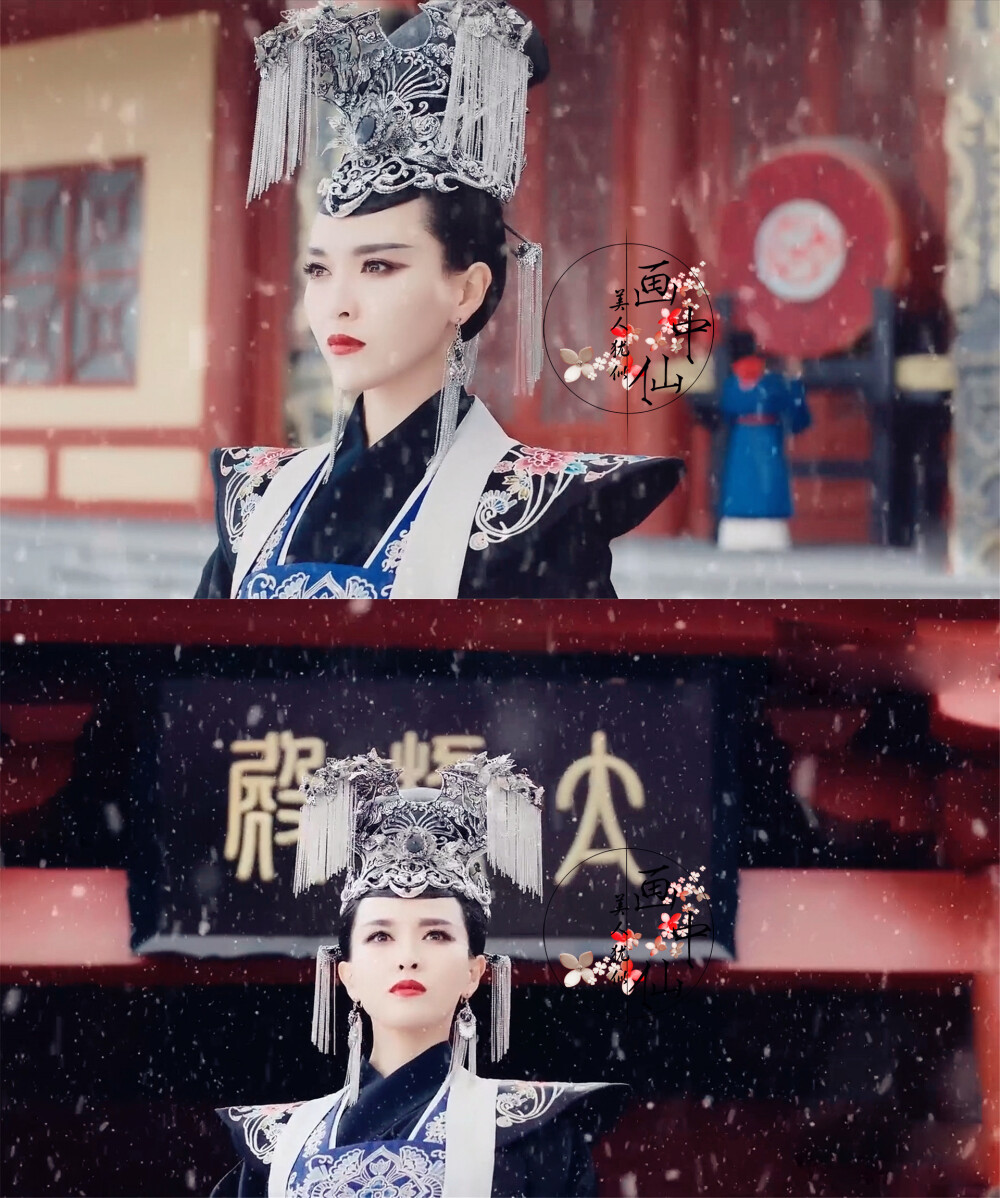 唐嫣《锦绣未央》【李未央/心儿】肤若凝脂,眉目如画,肤白柔嫩,青丝如