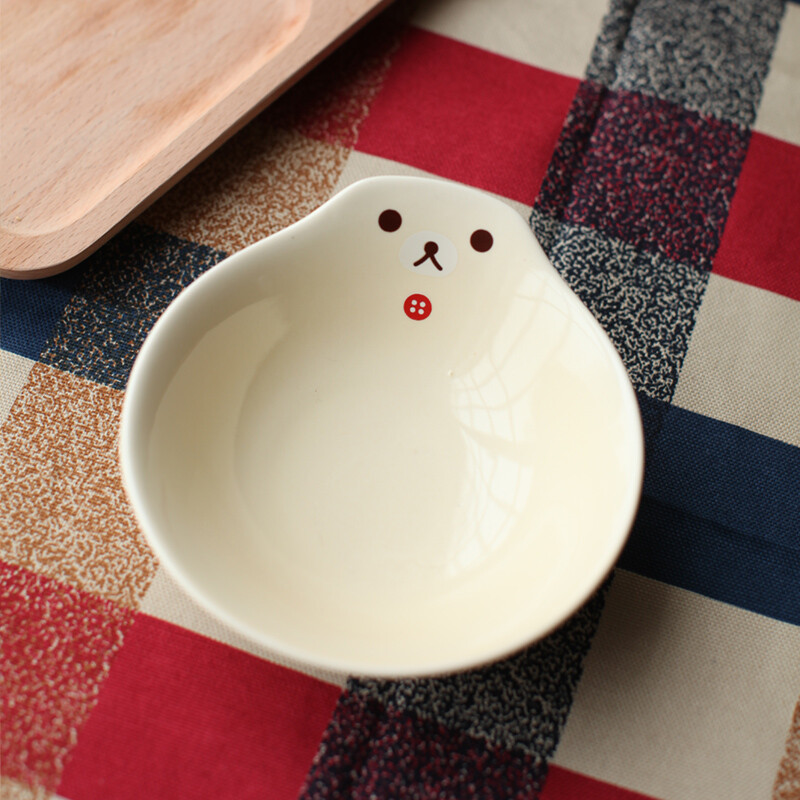 轻松熊Rilakkuma日式餐具碗糖果碗冰淇淋碗单人单柄水果料理碗2款