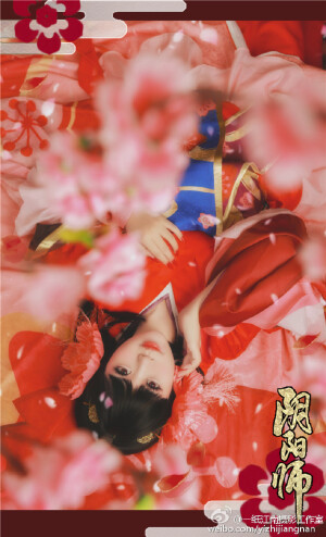 #阴阳师cos# #阴阳师同人cos大赛# #樱花妖#神乐# 他对我说，无论多少年，都一定会轮回转生，在一次出现在我面前……这一片樱花会一直盛开，直到出现的那一天……