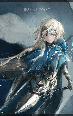 Jeanne d'Arc

ジャンヌ・ダルク厚塗りしてみました( ..)φ
Pixiv事务所12.15排行榜#4之前 #20 二次元插画，动漫，同人
画师marumoru@1日東E8a  id=60354621