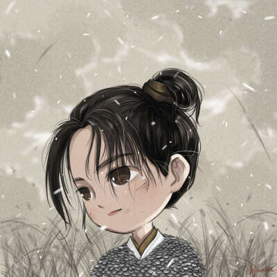 杨洋 Q版手绘 林动 风云里唯有此间少年 武动中畅游乾坤天地