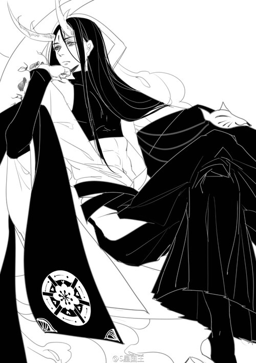 ♠ 陰陽师②~♠#阴阳师#阎魔判官双性转 真-地府霸道大总裁x白发貌美小秘书