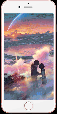 你的名字新海诚唯美浪漫流星三叶livephotos动态锁屏壁纸动图电影动漫