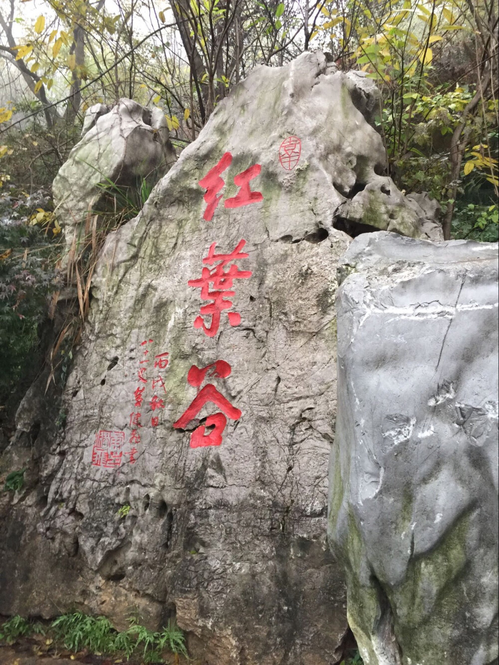 南京栖霞山 红叶谷