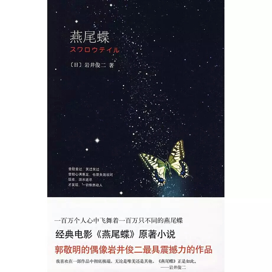 岩井俊二的《燕尾蝶》，考完没太大感觉，故事情节还不错。但没有东野的书震撼。