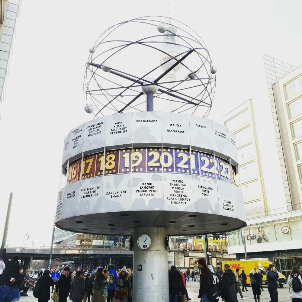 世界时钟 Alexanderplatz,Berlin
