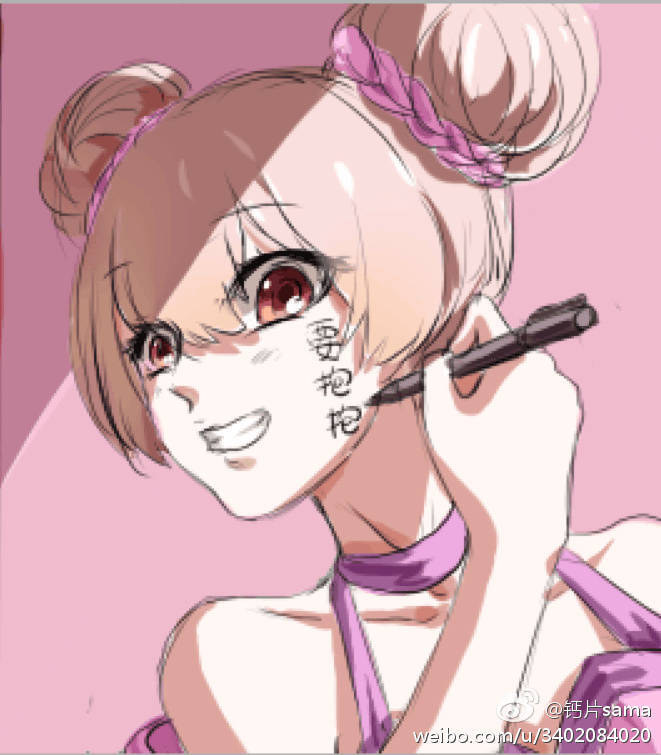 王者荣耀情侣头像小乔