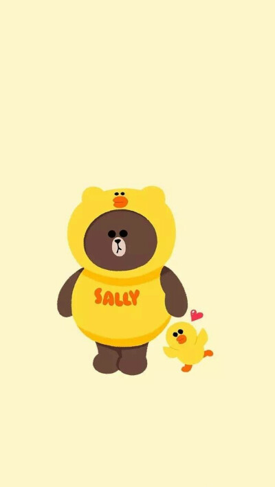 line friends 可妮兔 布朗熊 莎莉鸡 可爱