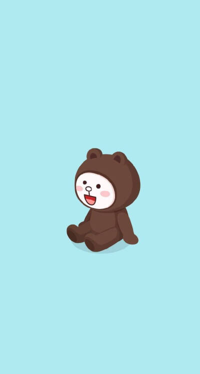 line friends 可妮兔 布朗熊 莎莉鸡 可爱