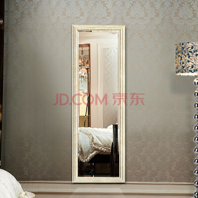 试衣镜全身镜 仿大理石边框 欧式壁挂悬挂穿衣镜 挂墙镜子