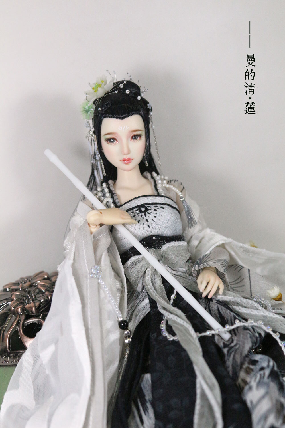 【不惊年】十二月obitsu合作成品娃 古风成品【莲花双子 莲卿】