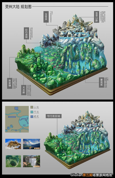 查看《Gliulian第五期场景原画网络班-学员作品展（场景原画-规划设计）》原图，原图尺寸：1800x2776