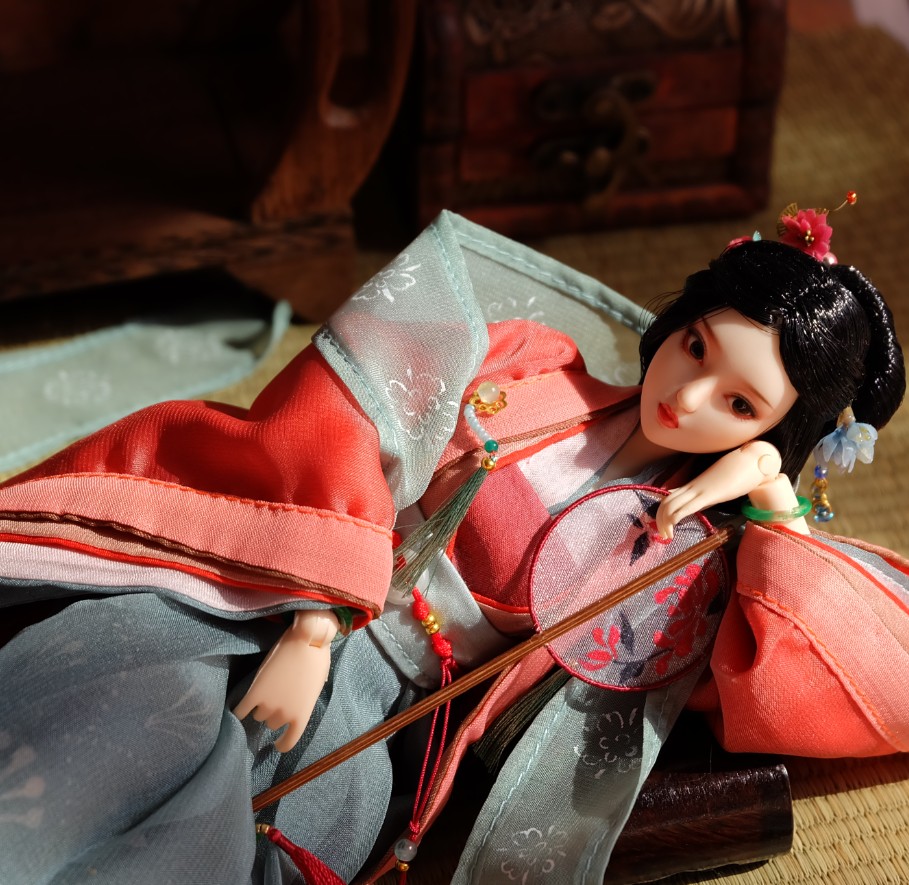OB27娃衣 古装娃衣（双12特价） 6分BJD特体可穿 ——醉花荫