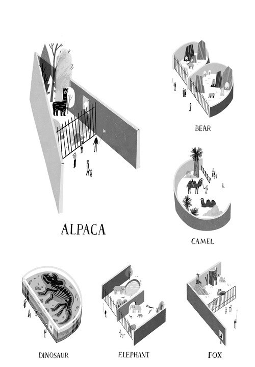 【墨巷怀人 の 手帐】【动物园你会画吗？？6】水彩 插画 线描 版画 手帐素材 素材 花环 森系 小清新 美食 饮料 动物 周边 贴纸 自截 花边 手账教程 字体 图源网络